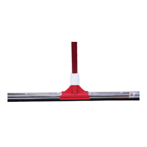 Metal Squeegee With Plastic Wing 75 Cm With Wooden Stick  50033