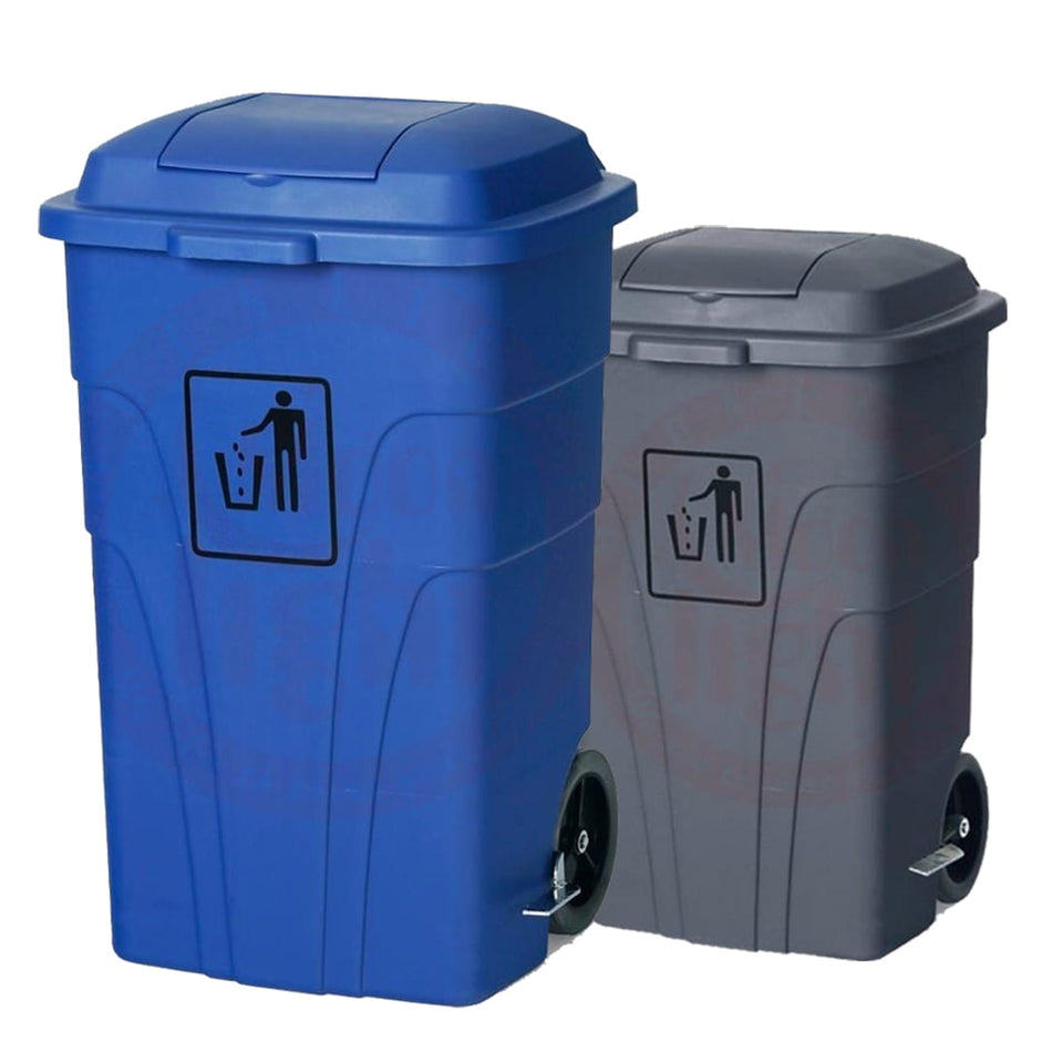 Garbage Can120L 240L Gray / Blue / Green / Brown / Yellow / Red